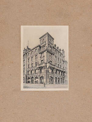 Профессор А. Грюнер. Сборник архитектурных фасадов. СПб.: Книгоиздательство «Свет», 1910-е.